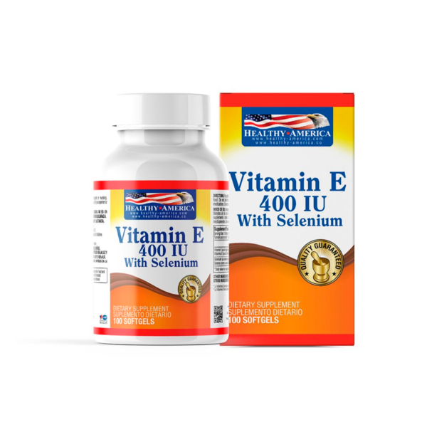 VITAMIN E 400IU W SELEN 100