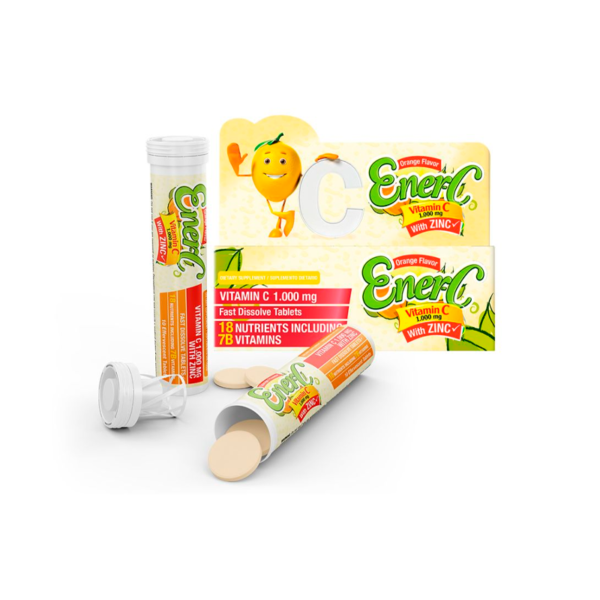 ENERC VITAMINA C 1000MG WITH ZINC